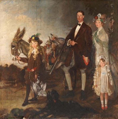 The Vere Foster Family by William Orpen