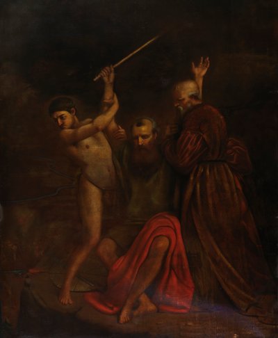 Moses, Aaron and Hur on Mount Horeb by William Page