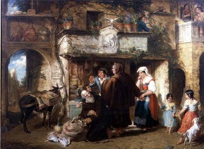 Catering for the Convent. Kissing the Scourge and Having Dust Thrown in the Eyes by William Parrott