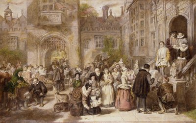 Coming of Age in the Olden Time by William Powell Frith