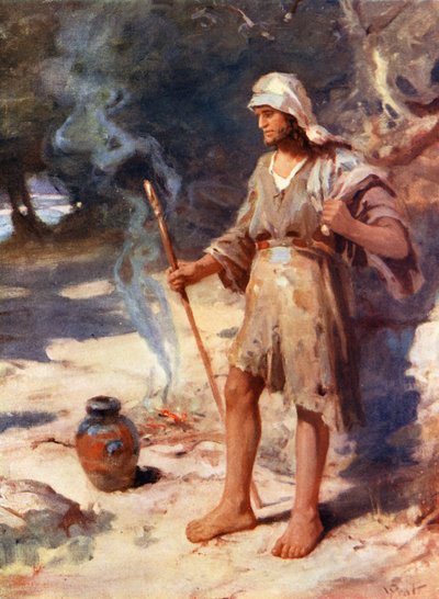 John the Baptist, Matthew iii, 3, 4 by William Pratt