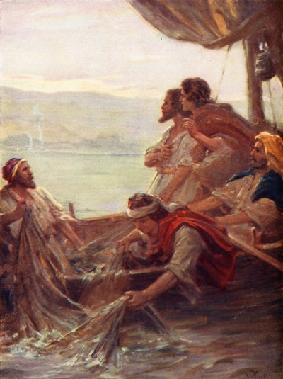 The Morning by the Sea of Tiberias, John xxi, 4-6 by William Pratt
