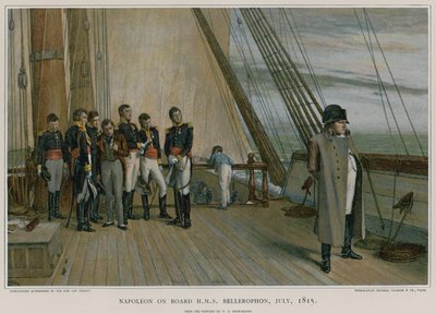 Napoleon on Board HMS Bellerophon by William Quiller Orchardson