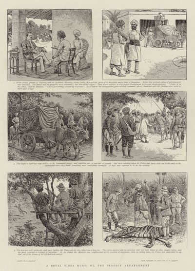 A Royal Tiger Hunt, or, the Perfect Arrangement by William Ralston