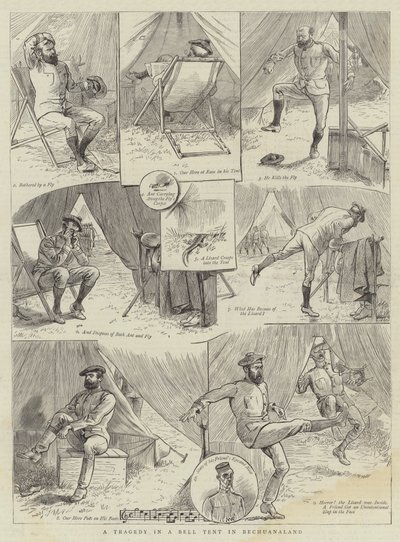 A Tragedy in a Bell Tent in Bechuanaland by William Ralston