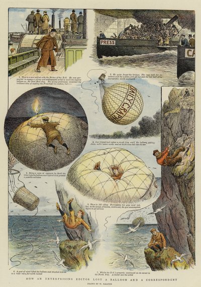 How an Enterprising Editor lost a Balloon and a Correspondent by William Ralston