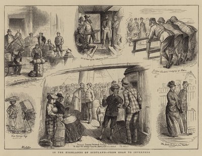 In the Highlands of Scotland, from Oban to Inverness by William Ralston