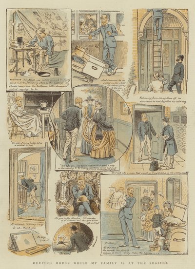 Keeping House while my Family is at the Seaside by William Ralston