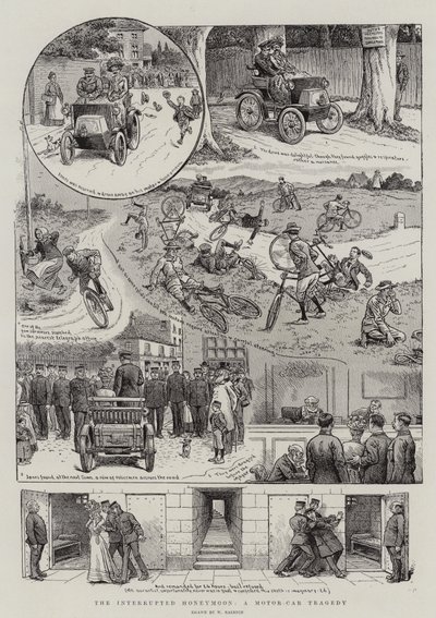 The Interrupted Honeymoon, a Motor-Car Tragedy by William Ralston