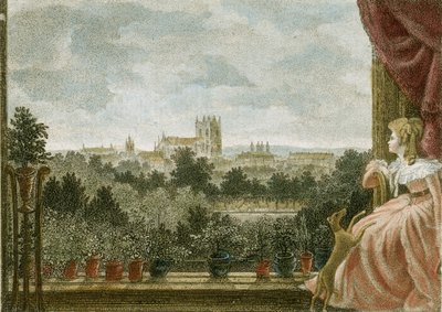 Mrs Cosway, Schomberg House, 80-82 Pall Mall, London, UK by William Russell Birch