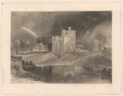 Brougham Castle, near the Junction of the Rivers Eamont and Lowther by William Say