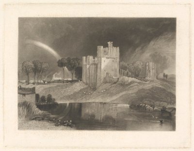 Brougham Castle, near the Junction of the Rivers Eamont and Lowther by William Say