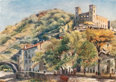 Dolceacqua, with the Castle of the Doria by William Scott