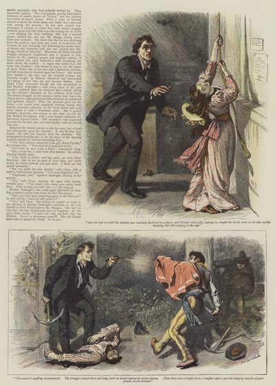Illustration for An Episode of West Woodlands, by Bret Harte by William Small