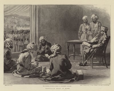 Nasrullah Khan at Home by William Small