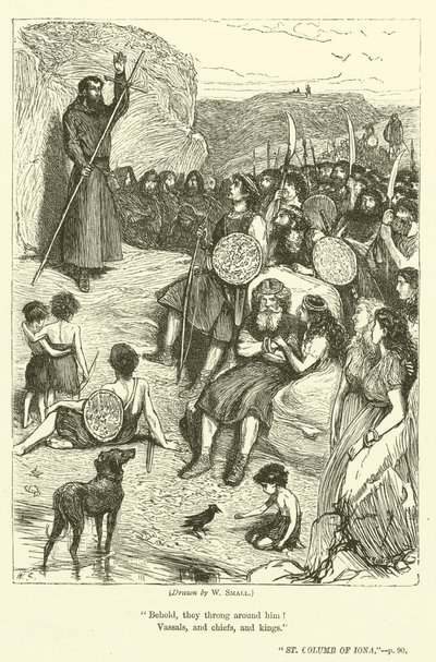 St. Columb of Iona by William Small
