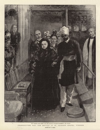 Thanksgiving Day, the Service at St George