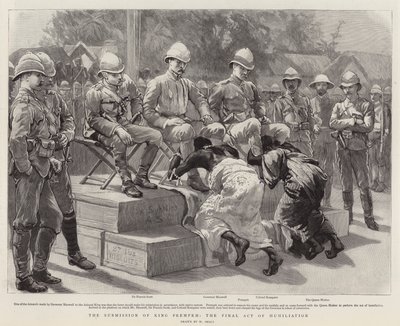 The Submission of King Prempeh, the Final Act of Humiliation by William Small