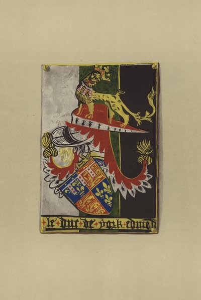 Sir Edmond Plantagenet of Langley, Earl of Cambridge and Duke of York, 1361-1402 by William St John Hope