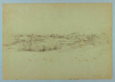 Study of Landscape, Ostia, Italy by William Stanley Haseltine