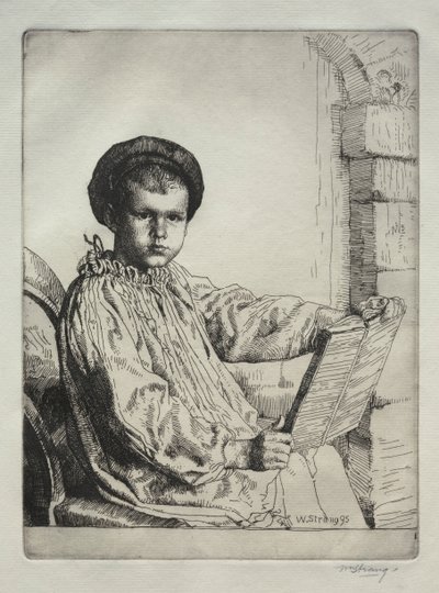David R. Strang, 1895 by William Strang