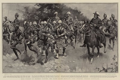 Hero Worship by Friendly Natives, the March of the Highland Light Infantry through Basutoland by William T. Maud