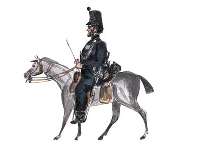 Dr S of the Rifle Brigade, on the Line of March by William Thomas Markham