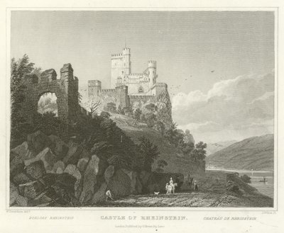 Castle of Rheinstein by William Tombleson