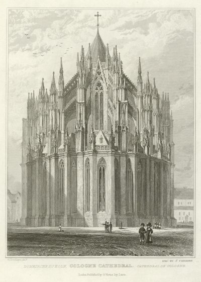 Cologne Cathedral by William Tombleson