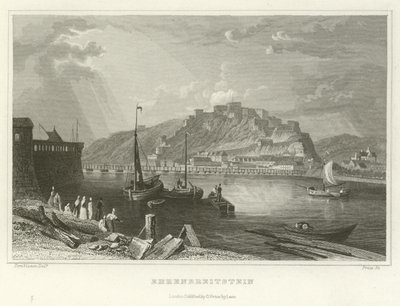 Ehrenbreitstein by William Tombleson