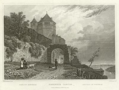 Rheineck Castle by William Tombleson
