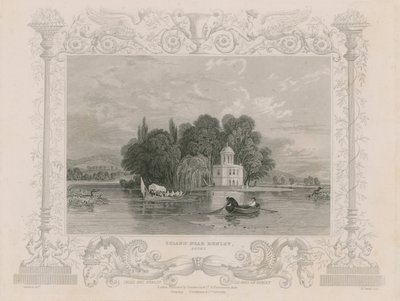 View Near Henley by William Tombleson