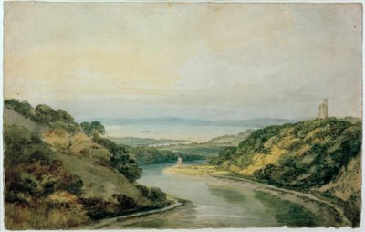 The Avon Gorge Looking Towards Bristol Channel, with Cook
