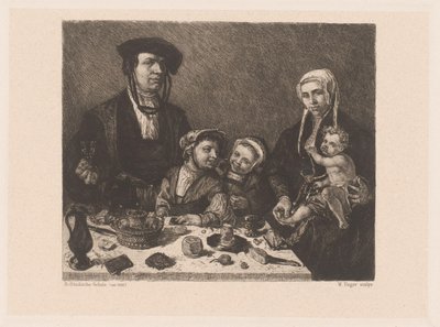 Portrait of Pieter Jan Foppesz. and Alijdt van Beresteyn with Their Children by William Unger