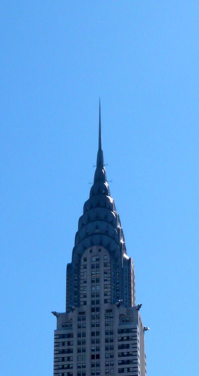 The Chrysler Building is an Art Deco Style Skyscraper in New York City, Located on the East Side of Manhattan, Completed 1930 by William Van Alen