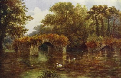 River Avon, Warwick Castle by William W. Quatremain