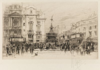London Set: Piccadilly Circus with Criterion Theatre by William Walcot