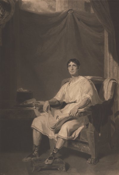 John Philip Kemble as Cato by William Ward