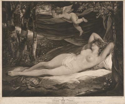 The Sleeping Nymph by William Ward