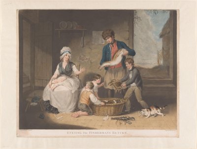 Fisherman Coming Home with His Catch by William Ward