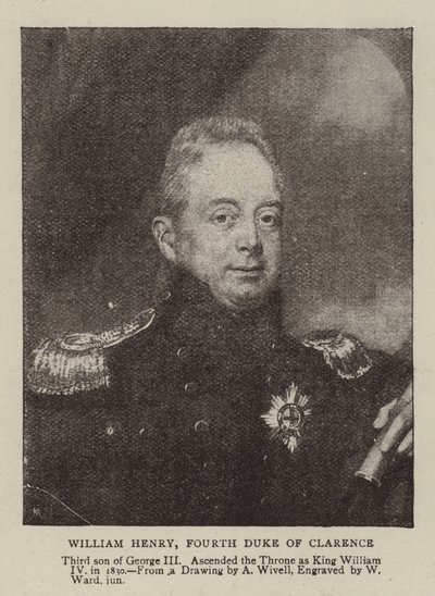 William Henry, Fourth Duke of Clarence by William Ward