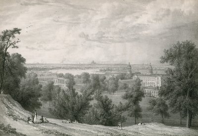 View of Greenwich, London by William Westall