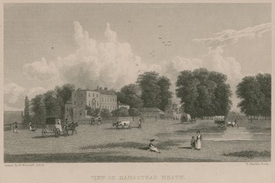 View on Hampstead Heath by William Westall