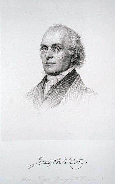 Joseph Story by William Wetmore (after) Story