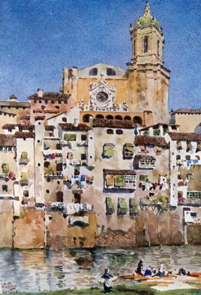 Gerona, the Cathedral by William Wiehe Collins
