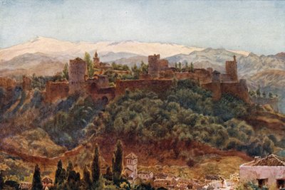 Granada, the Alhambra by William Wiehe Collins
