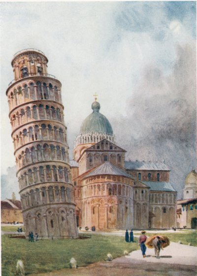 Pisa. The Campanile and Duomo by William Wiehe Collins