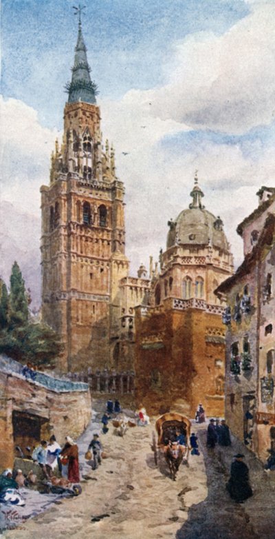 Toledo, the Cathedral by William Wiehe Collins