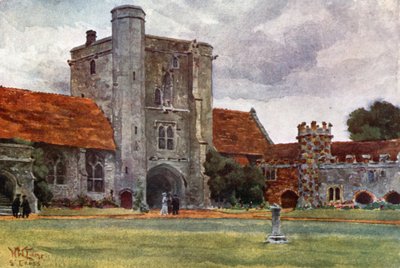 Winchester, St. Cross by William Wiehe Collins