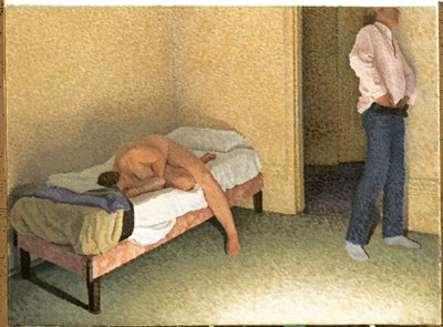 Interior with a Figure Dressing by William Wilkins